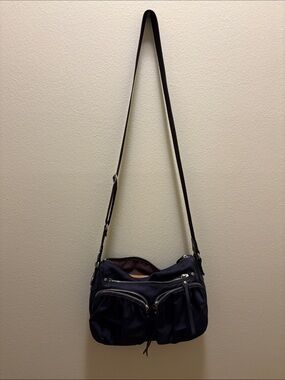 Mz Wallace plum crossbody bag